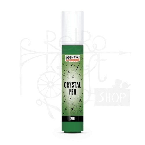 Pasta Crystal pisak zielony 30ml 43757 Pentart