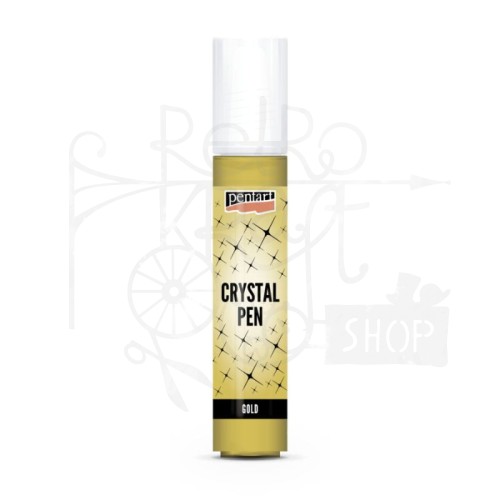 Pasta Crystal pisak złoty 30ml 43754 Pentart