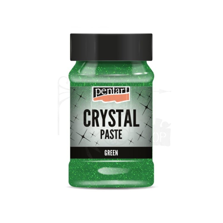 Pasta Crystal zielona 100ml 43547 Pentart