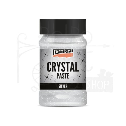 Pasta Crystal srebrna 100ml 43544 Pentart
