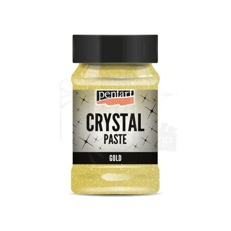 Pasta Crystal złota 100ml 43545 Pentart