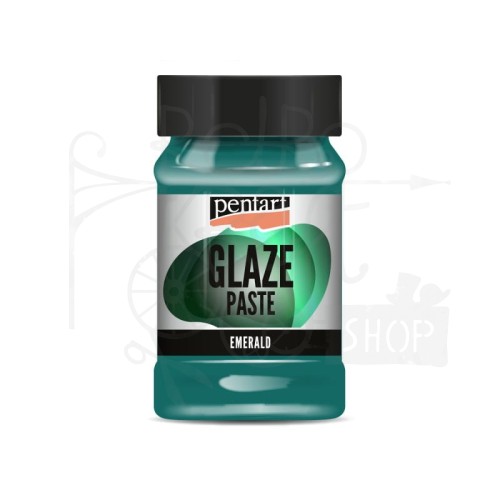 Pasta Glaze szmaragdowa 100ml 43542 Pentart