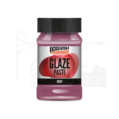 Pasta Glaze rubinowa 100ml 43543 Pentart