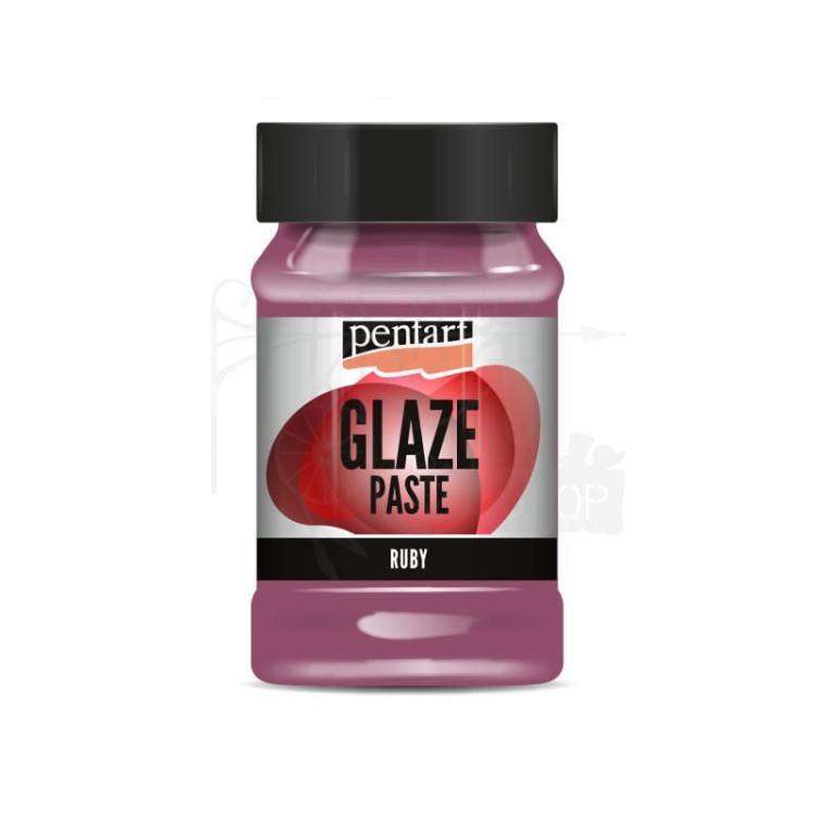 Pasta Glaze rubinowa 100ml 43543 Pentart