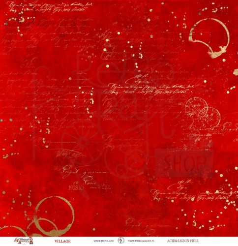 Papier do scrapbookingu 30x30 The Christmas Workshop - VILLAGE UHK Gallery