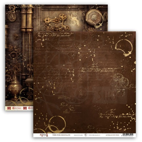 Papier do scrapbookingu 30x30 The Christmas Workshop - TIME FOR CHOCOLATE UHK Gallery