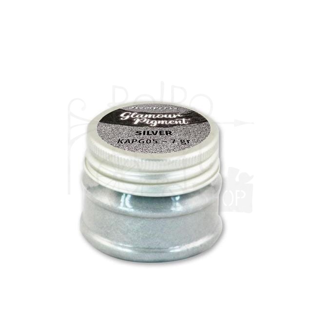 Pigment Glamour Silver 7g KAPG05 Stamperia