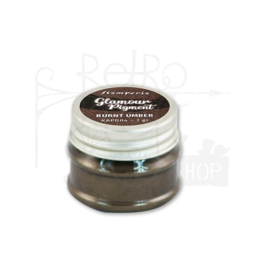 Pigment Glamour Burnt Umber 7g KAPG04 Stamperia
