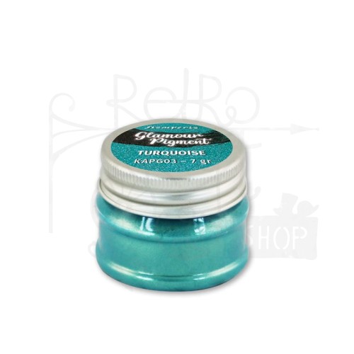 Pigment Glamour Turquoise 7g KAPG03 Stamperia