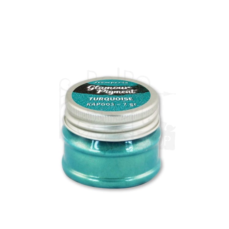 Pigment Glamour Turquoise 7g KAPG03 Stamperia