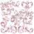 Stempel akrylowy 31x31cm Elegant Scrolls 649906 Prima