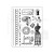 Stempel gumowy kauczukowy 14x18cm Atelier WTKCC120 Stamperia