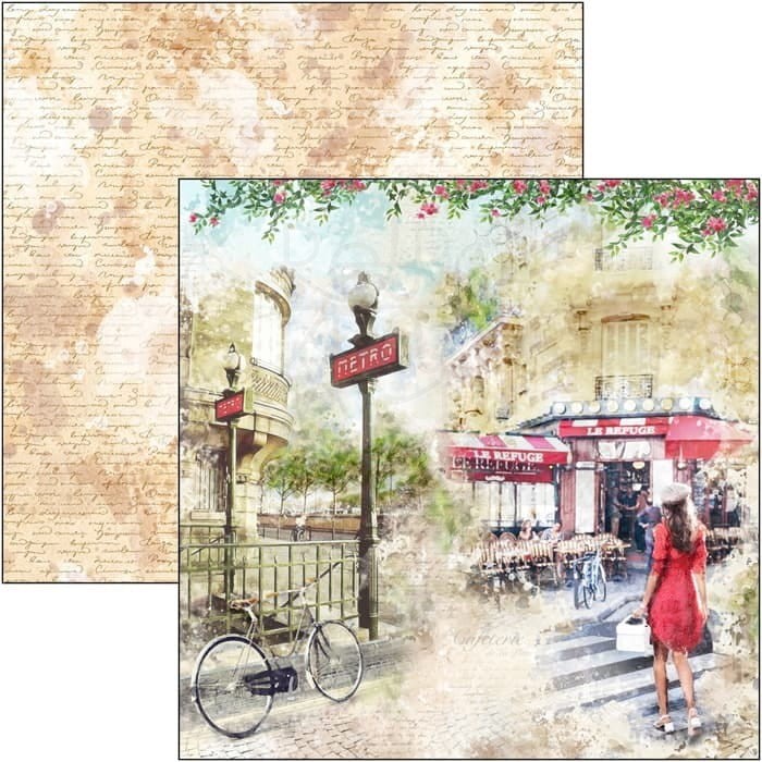 Zestaw papierów do scrapbookingu 30x30 Notre Vie CBPM045 Ciao Bella
