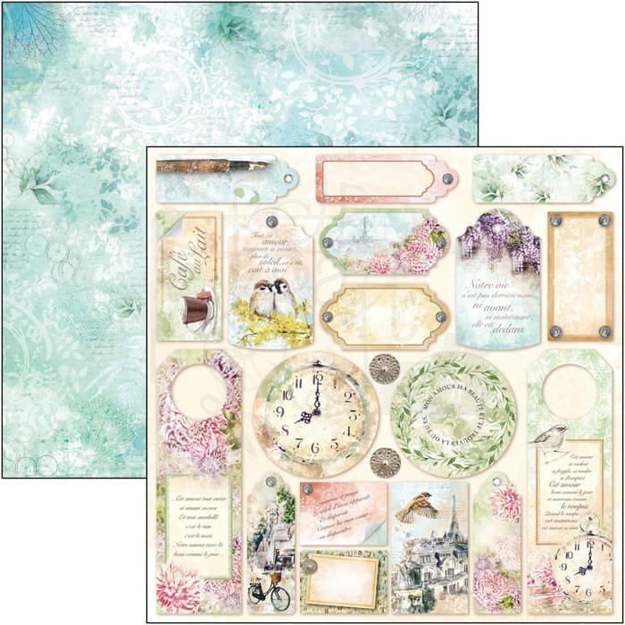Zestaw papierów do scrapbookingu 30x30 Notre Vie CBPM045 Ciao Bella