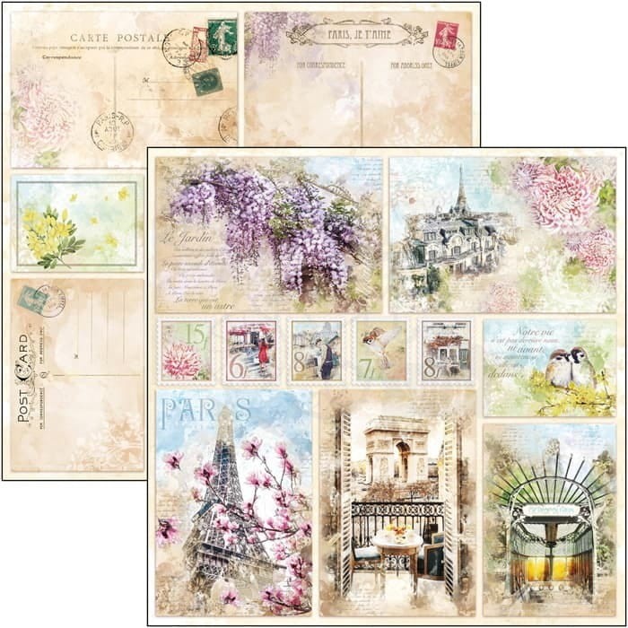 Zestaw papierów do scrapbookingu 30x30 Notre Vie CBPM045 Ciao Bella