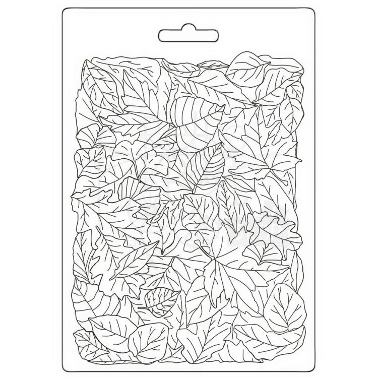 Foremka tekstura A5 Woodland Liściaste tło K3PTA5658 Stamperia
