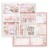 Zestaw papierów do scrapbookingu 20x20 Rose Land SBBS85 Stamperia