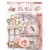 Ozdoby kształty tekturowe Die Cuts Rose Land DFLDC80 Stamperia