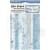 Rub-on transfer 10x21.6cm Blue Land DFLRB34 Stamperia