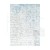 Rub-on transfer 10x21.6cm Blue Land DFLRB34 Stamperia