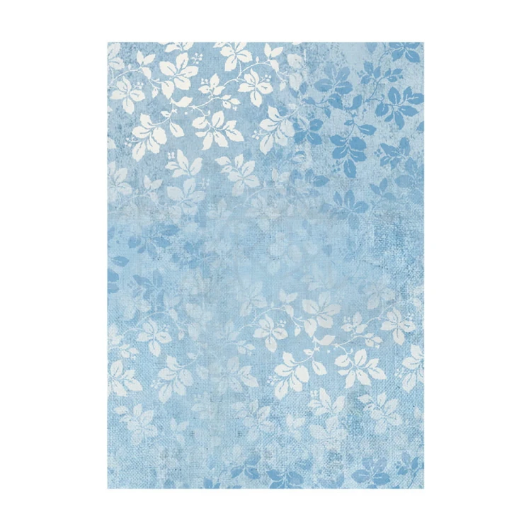 Rub-on transfer 10x21.6cm Blue Land DFLRB34 Stamperia