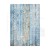 Rub-on transfer 10x21.6cm Blue Land DFLRB34 Stamperia