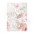 Papier ryżowy A6 Rose Land Background - zestaw 8szt DFSAK6006 Stamperia