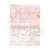 Papier ryżowy A6 Rose Land Background - zestaw 8szt DFSAK6006 Stamperia