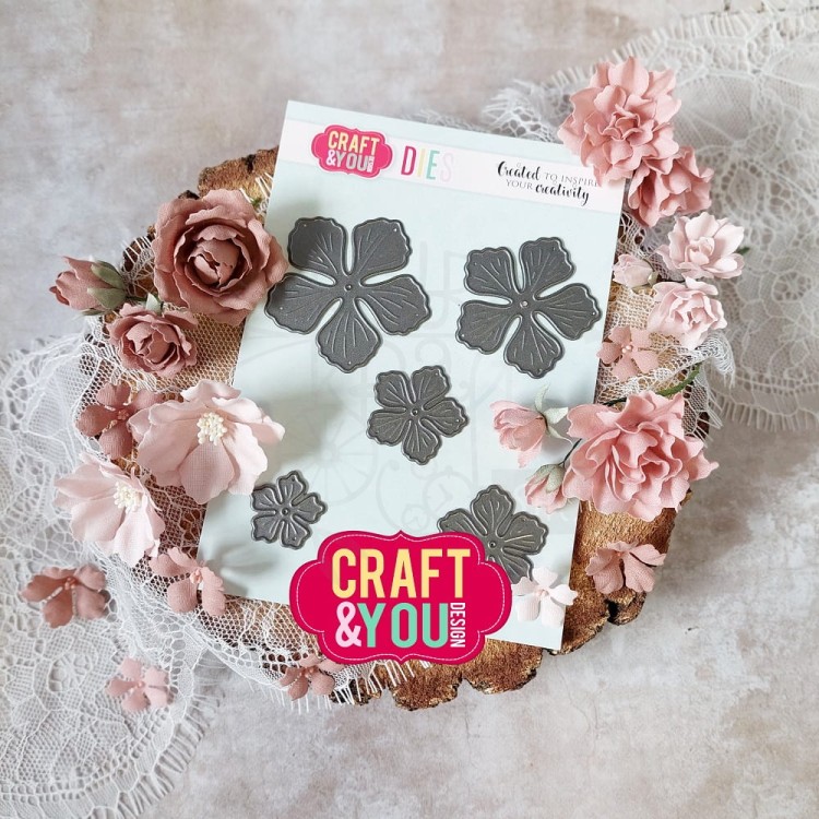 Wykrojnik Kwiatek Magdy 1 CW255 Craft&amp;You Design