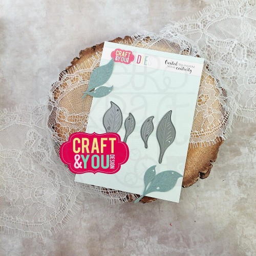 Wykrojnik Zestaw listków Magdy CW259 Craft&amp;You Design