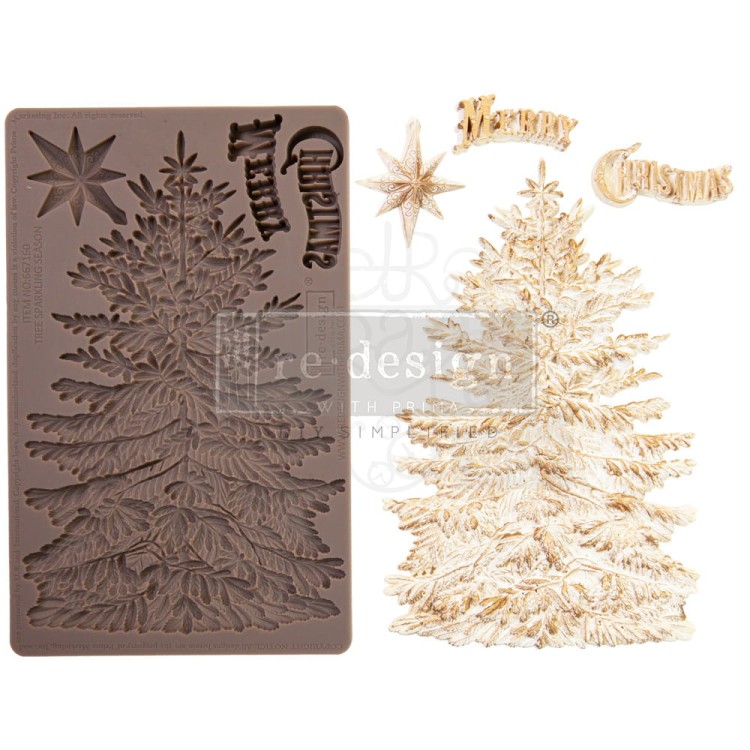 Foremka silikonowa 20x13 Tree Sparkling Season 667160 Prima