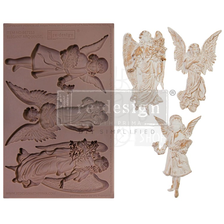 Foremka silikonowa 20x13 Elegant Archangel 667153 Prima