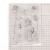 Stempel akrylowy Róże 15x21cm - zestaw 11 szt