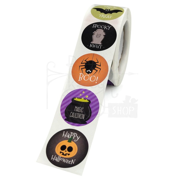 Naklejki z motywem Halloween - 24 szt