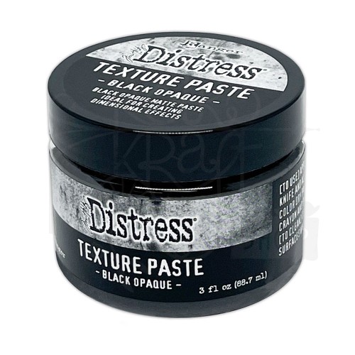 Pasta Tim Holtz Distress Grit Paste 89ml Black Opaque SHK84471 Ranger