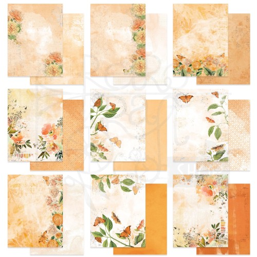 Zestaw papierów 15x20 Color Swatch Peach Mini Collection Pack 18 arkuszy CSP24906 49 and Market