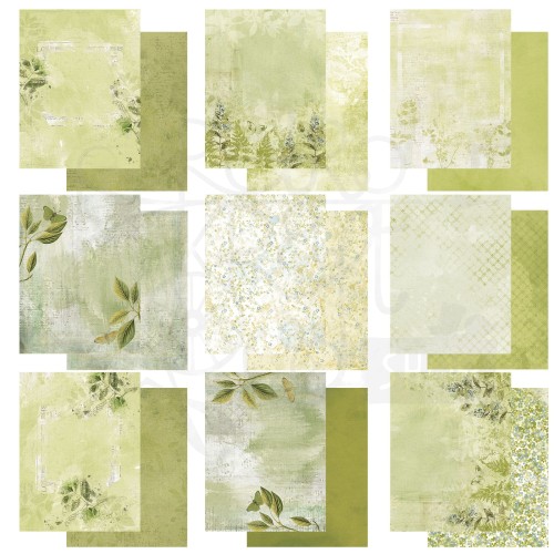 Zestaw papierów 15x20 Color Swatch Grove Mini Collection Pack 18 arkuszy CSG25033 49 and Market