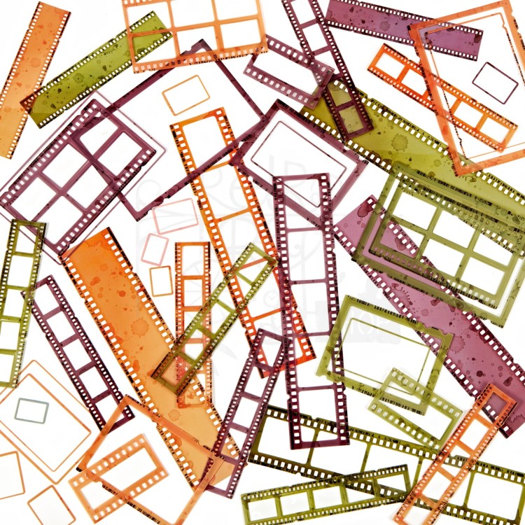 Ozdoby klisze ARToptions Spice Filmstrip Frames 30szt AOS25439 49 and Market