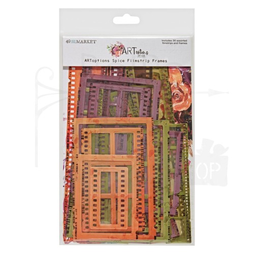 Ozdoby klisze ARToptions Spice Filmstrip Frames 30szt AOS25439 49 and Market