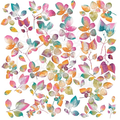 Ozdoby papierowe die-cuts ARToptions Spice Mixed Media Leaves 49szt AOS25361 49 and Market