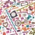 Ozdoby papierowe die-cuts ARToptions Spice Elements 89szt AOS25347 49 and Market