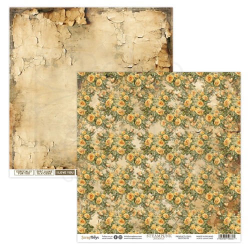 Papier 30x30 Steampunk Journey 04 SB-STJO-04 ScrapBoys