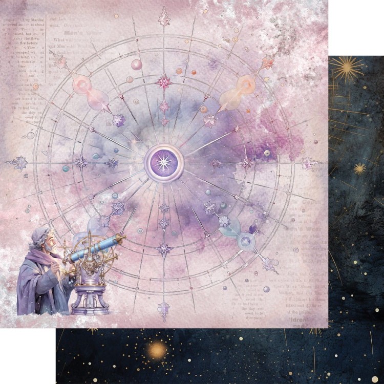 Zestaw papierów do scrapbookingu 20x20 Between Worlds AA-BW-08 Alchemy of Art