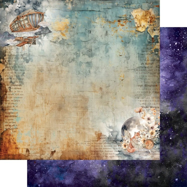 Zestaw papierów do scrapbookingu 20x20 Between Worlds AA-BW-08 Alchemy of Art
