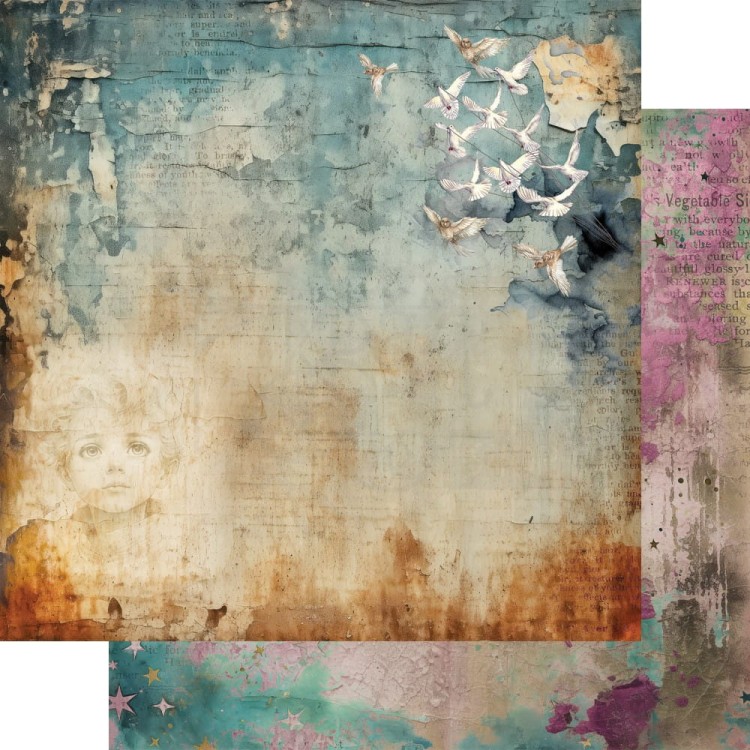 Zestaw papierów do scrapbookingu 20x20 Between Worlds AA-BW-08 Alchemy of Art