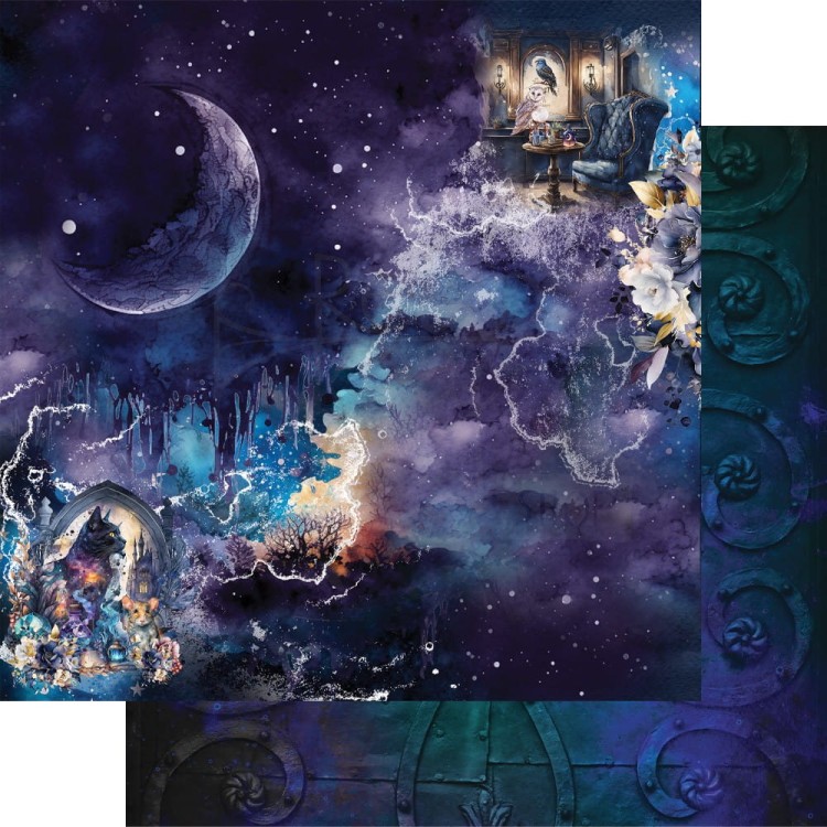 Zestaw papierów do scrapbookingu 20x20 Legends of the Magic School AA-LOTMS-08 Alchemy of Art