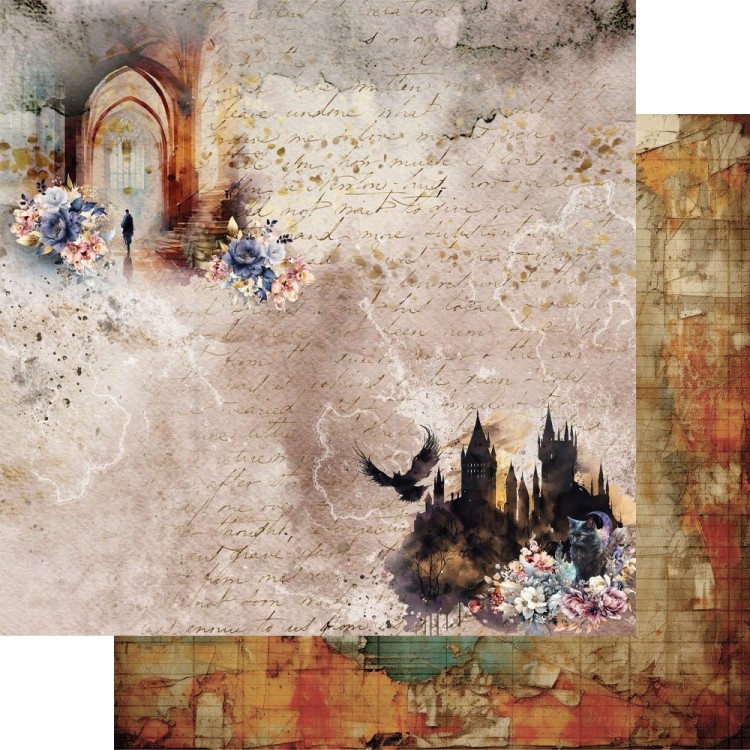 Zestaw papierów do scrapbookingu 20x20 Legends of the Magic School AA-LOTMS-08 Alchemy of Art