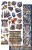 Zestaw papierów do scrapbookingu 15x30 elementy do wycinania Legends of the Magic School AA-LOTMS-10 Alchemy of Art