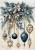 Papier ryżowy 24x33 Blue Christmas 7 LBD340 LaBlanche