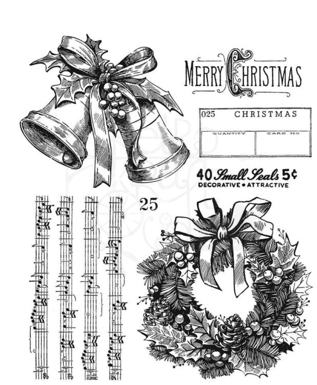 Stempel gumowy kauczukowy Department Store CMS458 Tim Holtz Stampers Anonymous